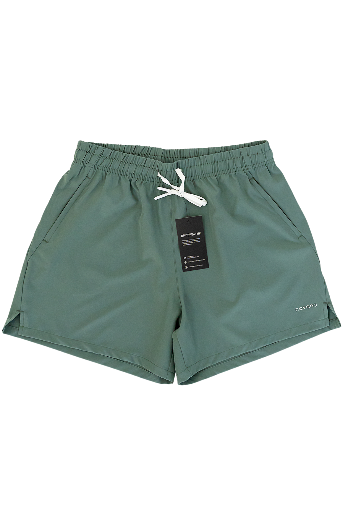 navano Army Green Gym Shorts XL