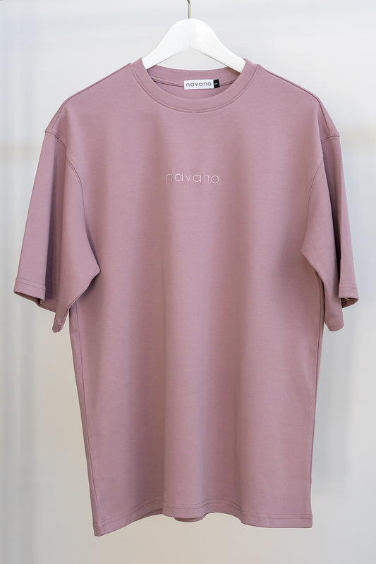 pastel purple oversized gym shirt