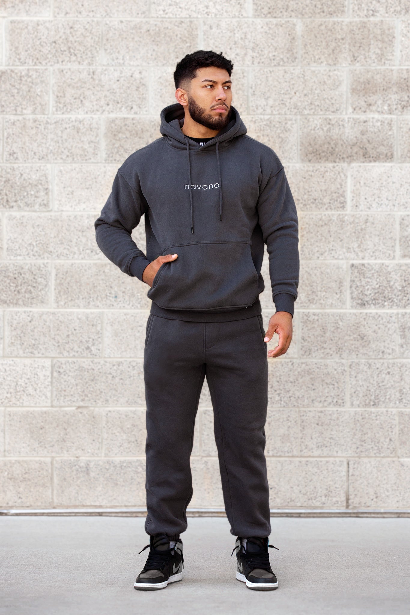 unisex charcoal joggers