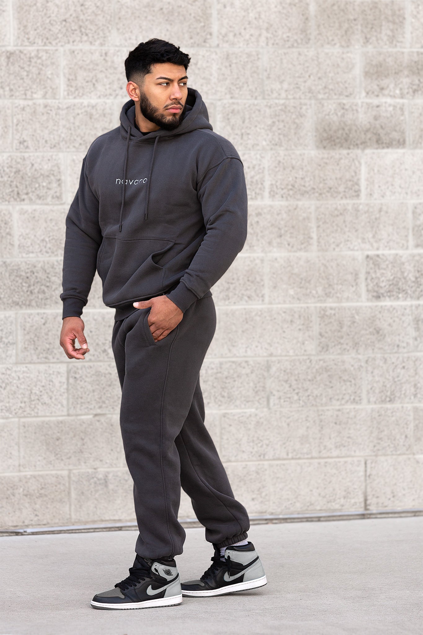unisex charcoal joggers