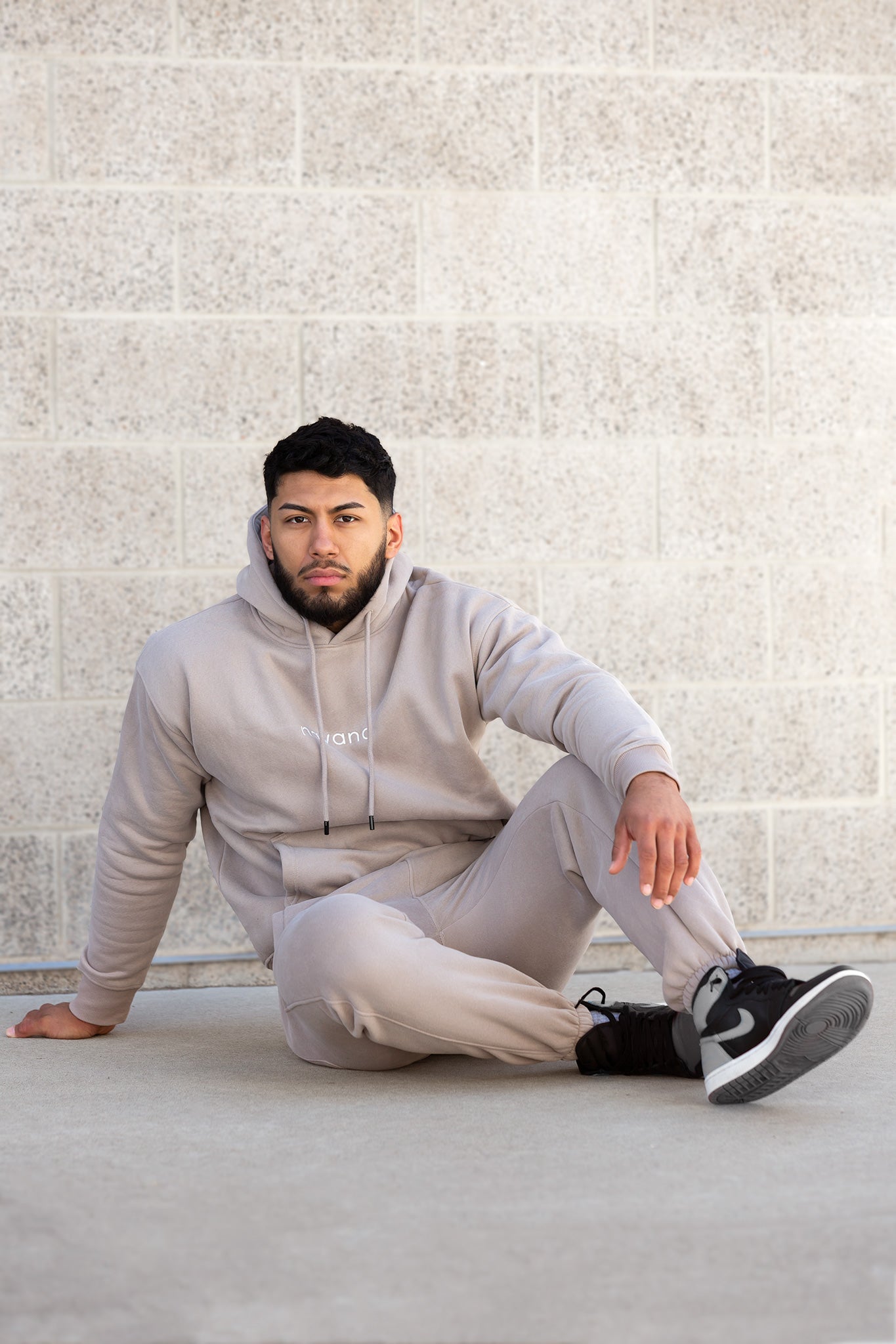 unisex beige joggers