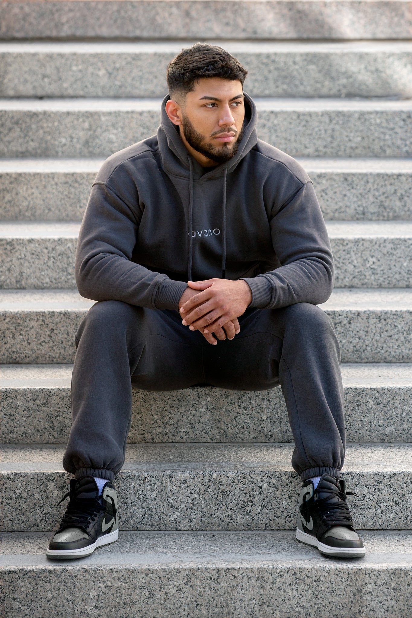 unisex charcoal joggers