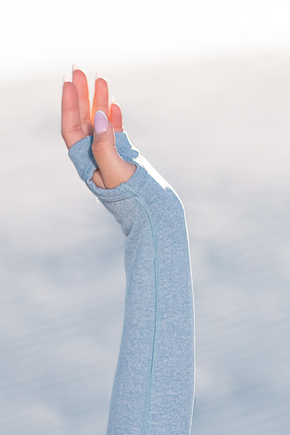 tidal compression long sleeve crop top