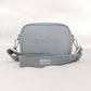 grey vegan cross body bag